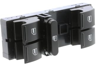 VEMO V10-73-0023 Schalter, Fensterheber | Kompatibel mit: SEAT ALTEA, ALTEA XL, IBIZA IV, IBIZA IV ST, LEON, TOLEDO III, VW AMAROK, AMAROK Pritsche/Fahrgestell, CC B7