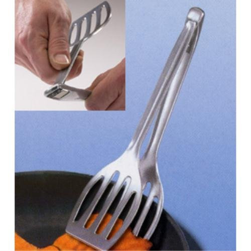 Double turner and barbecue tongs »Duetto«, 27,5 cm