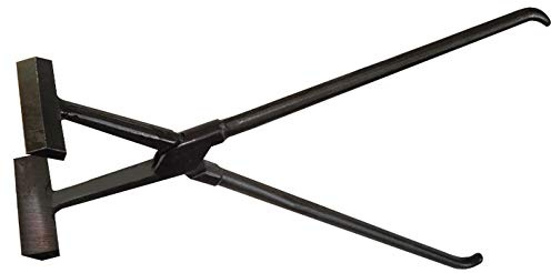 Stubai Deckzange gerade 140 mm – durchgesteckt, geschmiedet aus C45 Carbonstahl, plangeschliffene und vergütete Backen, Profi Spengler- und Dachdeckerwerkzeug für präzises Falzen und Blechbearbeitung