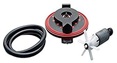 Fluval Wartungsset für den Motor des Fluval Außenfilters 206 besteht aus Flügelradschaft (aus Keramik), Gummilager, Flügelradabdeckung und Filterbehälterdichtung
