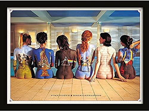 Pink Floyd Back Catalogue Gerahmtes Poster, A3