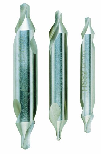 PROXXON 2224630 - Set di 3 punte di centraggio, argento