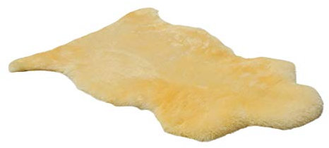 der-Fellmann Baby-Lammfell, umweltfreundlich, bronziert, waschbar, Premium-Qualität, 80 – 90 cm