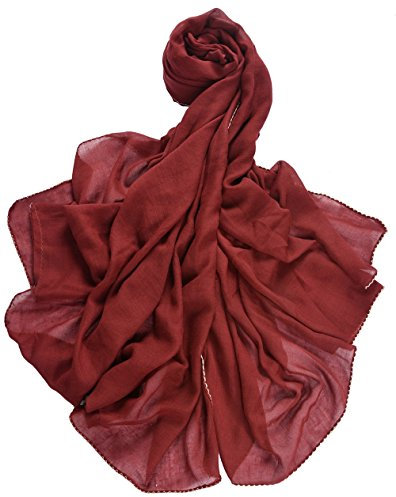 Miobo XXL Damen Stola Schal Unifarbe 220x 140 CM in verschiedenen Farbe aus Viskose 26
