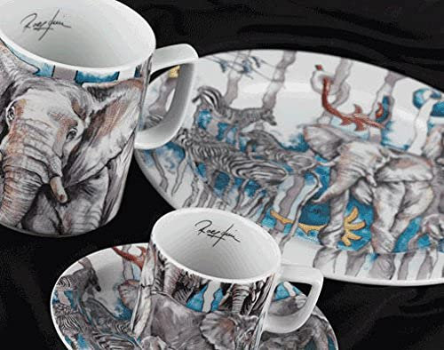 BINGO BOPLA Porzellan SAFARI BLAU BOPLA! ESPRESSO TASSE - TASSE ESPRESSO - TAZZA ESPRESSO - ESPRESSO CUP - TAZA ESPRESSO 0,09 l, 3-1/4 fl. oz. Platzsparend stapelbar. In verschiedenen Farbvariationen zu erhalten.