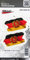 BIKE-label 300638 Aufkleber 3D Länder-Flaggen DDR 2 Stck je 70 x 37 mm