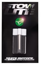 Korda Weißes Isotop, 3 x 25 mm, hohe Sichtbarkeit, dauerhafte Beleuchtung, ideal für Nachtangel- und Angelfreunde, einfach zu befestigen, langlebiges Design, hochwertige Leuchtanzeigen