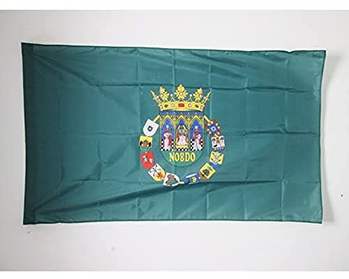 AZ FLAG Bandera de la Provincia DE Sevilla 150x90cm para Palo - Bandera Sevilla EN ANDALUCÍA 90 x 150 cm