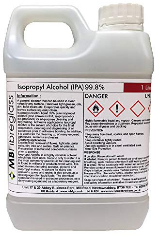 Isopropyl Alcohol (IPA) 99.8% - 1 Litre