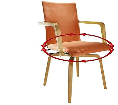 MAUSER SITZKULTUR Funktionsstuhl /Seniorenstuhl / Rotationsstuhl MOVO terracotta 360 Grad drehbar für eigenständige Mobilität von Pflegebedürftigen, M505 terra