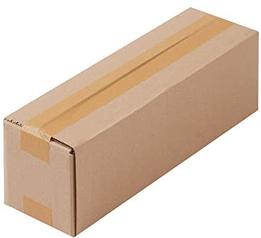 BB-Verpackungen 25x Faltkartons 460x220x200mm 1-wellig braun (25 Stück)| Großer Versandkarton, ideal als Warensendung, DHL Paket, GLS/DPD L-Paket