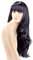 World Wigs Perücke, braun, lang, glatt, glänzend