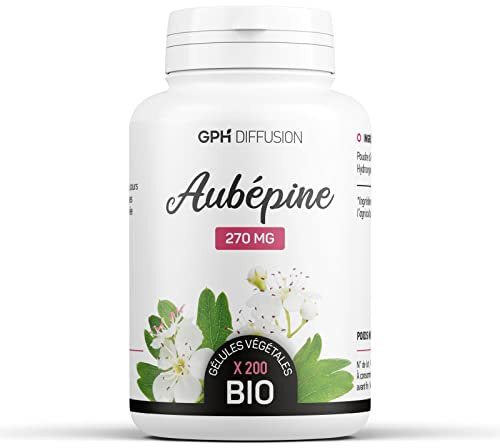 Aubépine Bio - 270 mg - 200 gélules végétales
