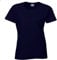 Gildan Ladies/Womens Heavy Cotton Missy Fit Short Sleeve T-Shirt (L) (Navy)