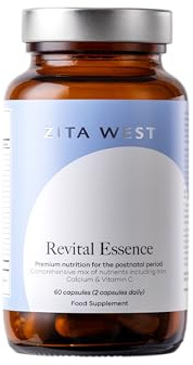 Zita West Revital Essence – Postnatal & Breastfeeding Supplement – 60 Vegecaps (1 Month Supply)