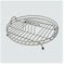 Delfinware Dish Drainer, Metal, Grey, 37 x 37 x 10 cm