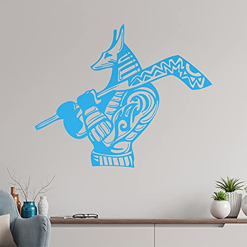 Eishockey Hund Wandtattoo in 6 Größen - Wandaufkleber Wall Sticker - Dekoration, Küche, Wohnzimmer, Schlafzimmer, Badezimmer