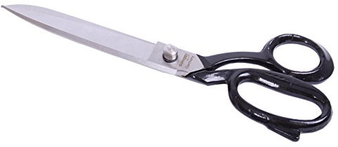 HausundWerkstatt24 Schneiderschere Solingen Nr. 211 (11 Zoll/ 27,94 cm) - Klassisch, Schwarz, Stahl, Polyester