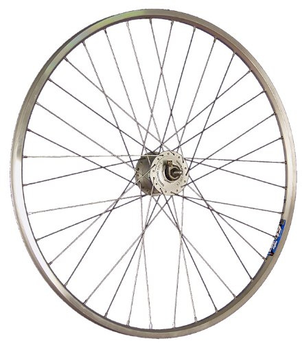 28 Zoll Vorderrad Ryde Zac19 Hohlkammerfelge Shimano DH-C3000 Nabendynamo Silber