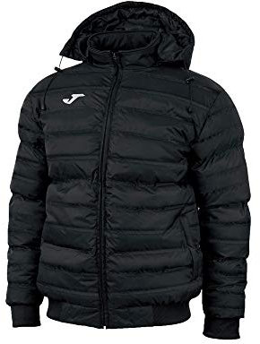 Joma - Anorack Capucha Urban Negro para Hombre, XS