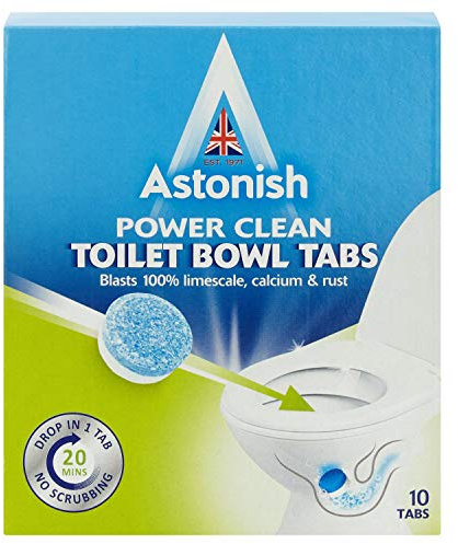 Astonish Toilet Bowl Cleaner Removes Limescale Remover Limescale Cleaner 10 Tabs