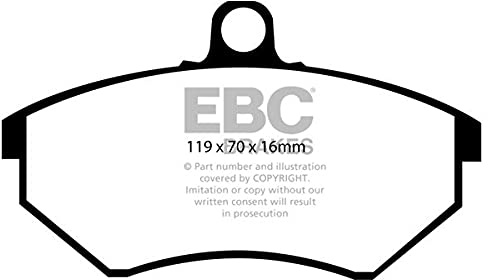 EBC Brakes DP5841NDX Blue stuff NDX Brake Pads