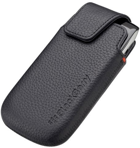 BlackBerry Leder Hülle für Torch 9860 schwarz