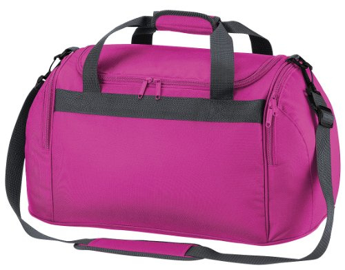 BagBase Unisex BG200FUCH Freestyle Reisetasche, Fuchsia, Größe M