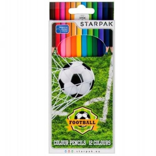 Starpak Football kleurpotloden
