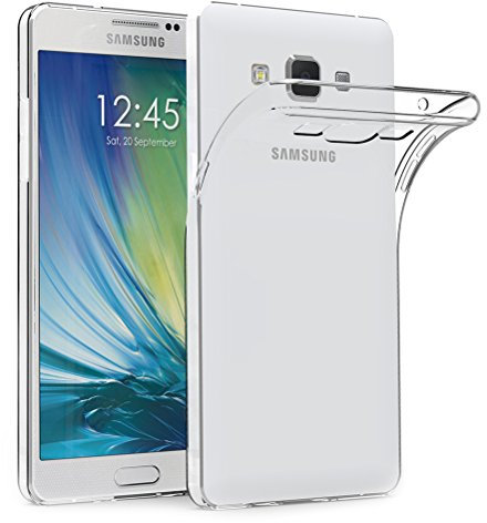 AICEK Samsung Galaxy A5 2015 Hülle Case, Galaxy A5 2015 Case Silikon Soft TPU Crystal Clear Premium Durchsichtig Handyhülle Schutzhülle Case Backcover Bumper Slimcase für Galaxy A5 2015