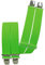 Harrys-Collection Herren Hosenträger 4 Extra Starken Clips uni, Farben:neongrün