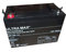 Ultramax 100Ah 12V Deep Cycle AGM Battery for Leisure, Solar, Wind and Off-grid 12 volt