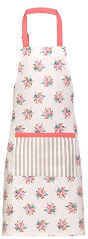 Premier Housewares Kitchen Apron, Pockets, Cotton, Multi-Coloured - Amelie