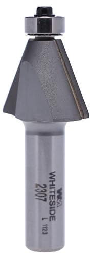 Whiteside Router Bits 2307 Edge Bevel Bit with 22-1/2-Degree 5/16-Inch Cutting Length