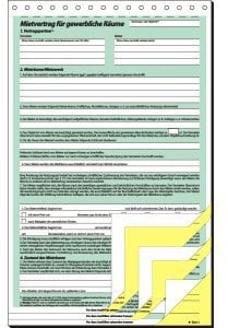 Sigel MV461 Kaufverträge und Mietverträge Mietvertrag gewerblich