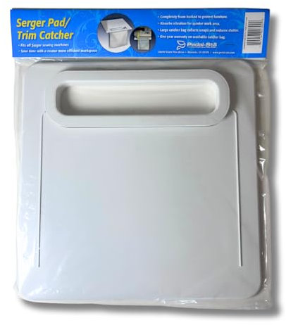 Pedal-Sta Serger Pad Trim Catcher, 100% American Made