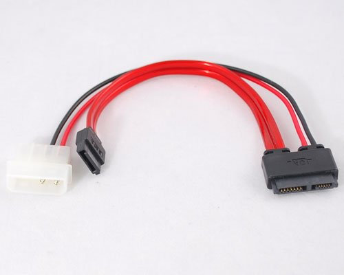 Cable Slim SATA+ Power 15cm+25cm