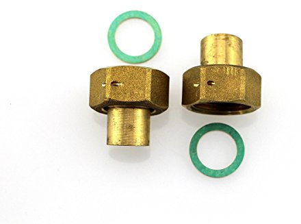 Verschraubung Wasserzähler mit Dichtung Löt 20 3/4 IG für 20 mm Kupferrohr
