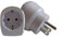Travel Plug Niederlande für Geräte aus Deutschland. (Schutzkontakt und Kindersicherung, 1650 Watt Leistung)