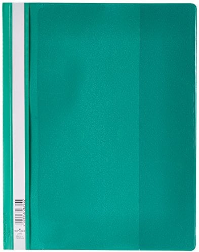 Durable Angebotshefter Duraplus mit Sichttasche für A4, grün, 25er Packung, 257905