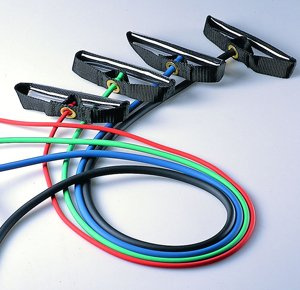 Thera-Band® Bodytrainer Tubing mit Griffen, Länge 1,4m