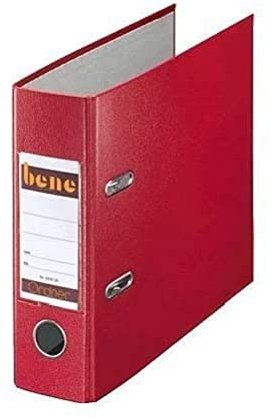 Bene 293000RT No.1 Kunststoff-Ordner A5, rot