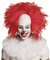 Boland 85992 - Perücke Horror Clown mit Glatze, abstehende Kunsthaare für Karneval oder Halloween, Zubehör für Kostüme