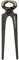 Stanley 2-84-183 Tenaille de menuisier demi-fine 180 mm