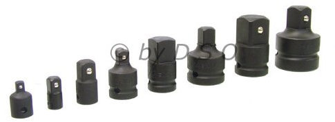 Professional 8 Piece Impact Adaptor Impact Set SS198