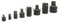 Professional 8 Piece Impact Adaptor Impact Set SS198