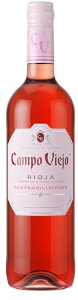 Campo Viejo Tempranillo Rosé, Spanischer Rosé-Wein, trocken, Alkohol, Flasche, 13.5%, 750 ml, 60000400