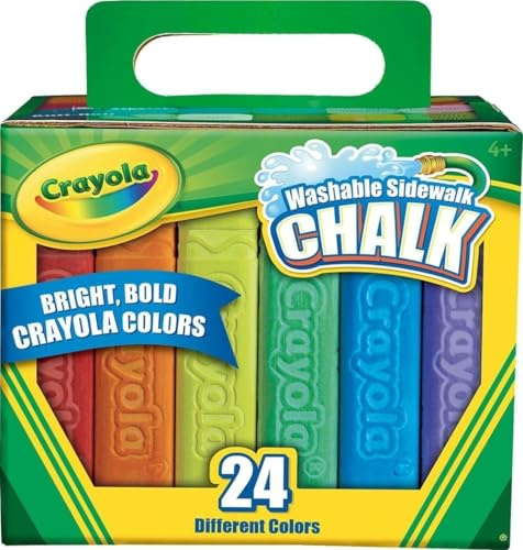 Crayola Washable Sidewalk Chalk Assorted