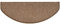 andiamo Stufenmatte Bob, Melange-Effekt, getuftet Stck. Cognac Molto Resistente, Set mit 15 Matten