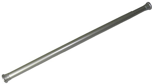KS Handel Barre de fixation pour rideau de douche 24 couleurs – 8 longueurs au choix (190-300 cm, argent mat)